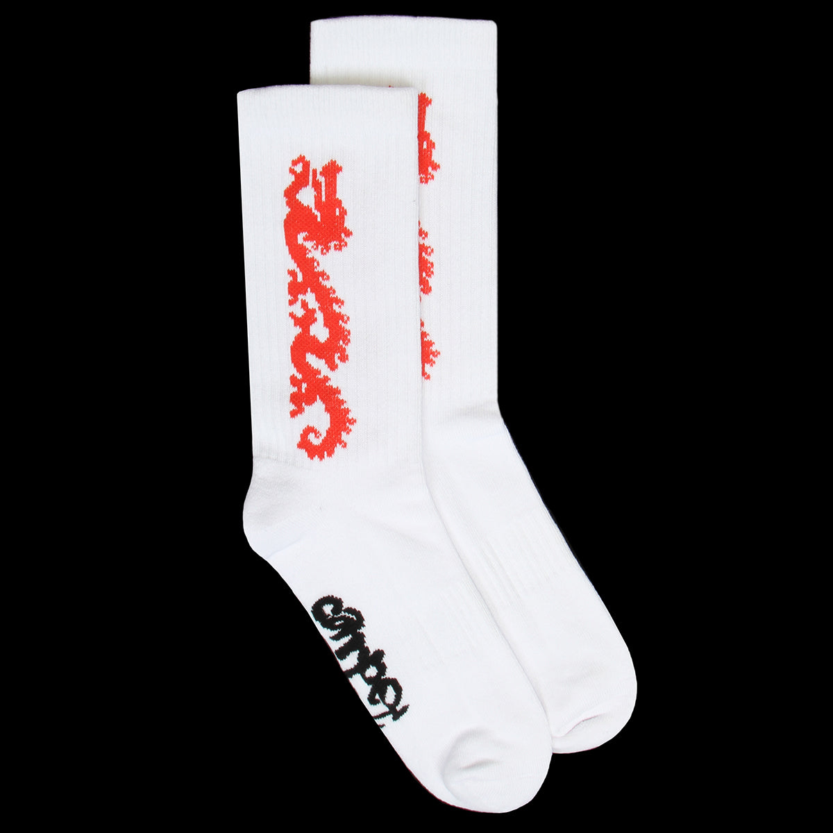 Carpet Company - Dragon Sock
Color : White