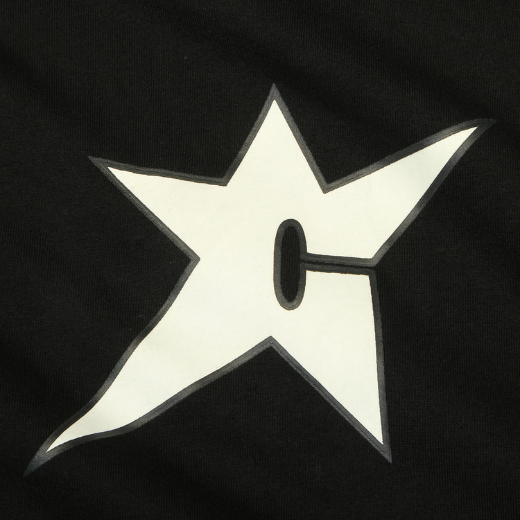 Carpet Company - Glow In The Dark C-Star T-Shirt
Color : Black