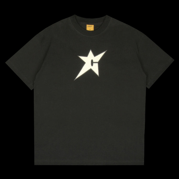 Carpet Company - Glow In The Dark C-Star T-Shirt
Color : Black