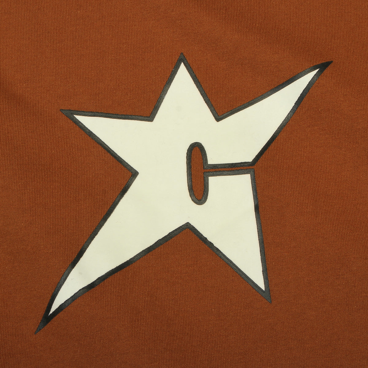 Carpet Company - Glow In The Dark C-Star T-Shirt
Color : Brown