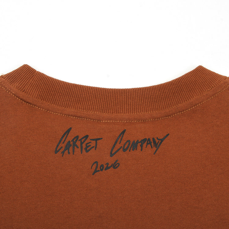 Carpet Company - Glow In The Dark C-Star T-Shirt
Color : Brown