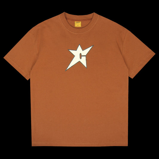 Carpet Company - Glow In The Dark C-Star T-Shirt
Color : Brown