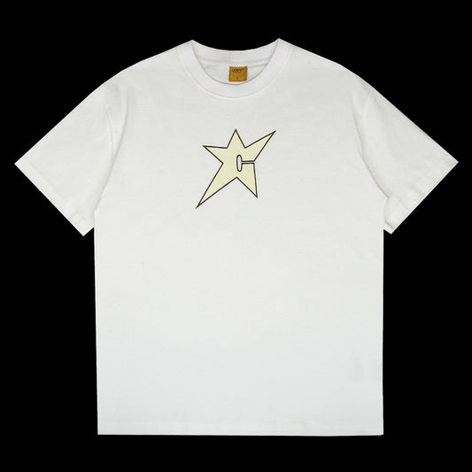 Carpet Company - Glow In The Dark C-Star T-Shirt
Color : White