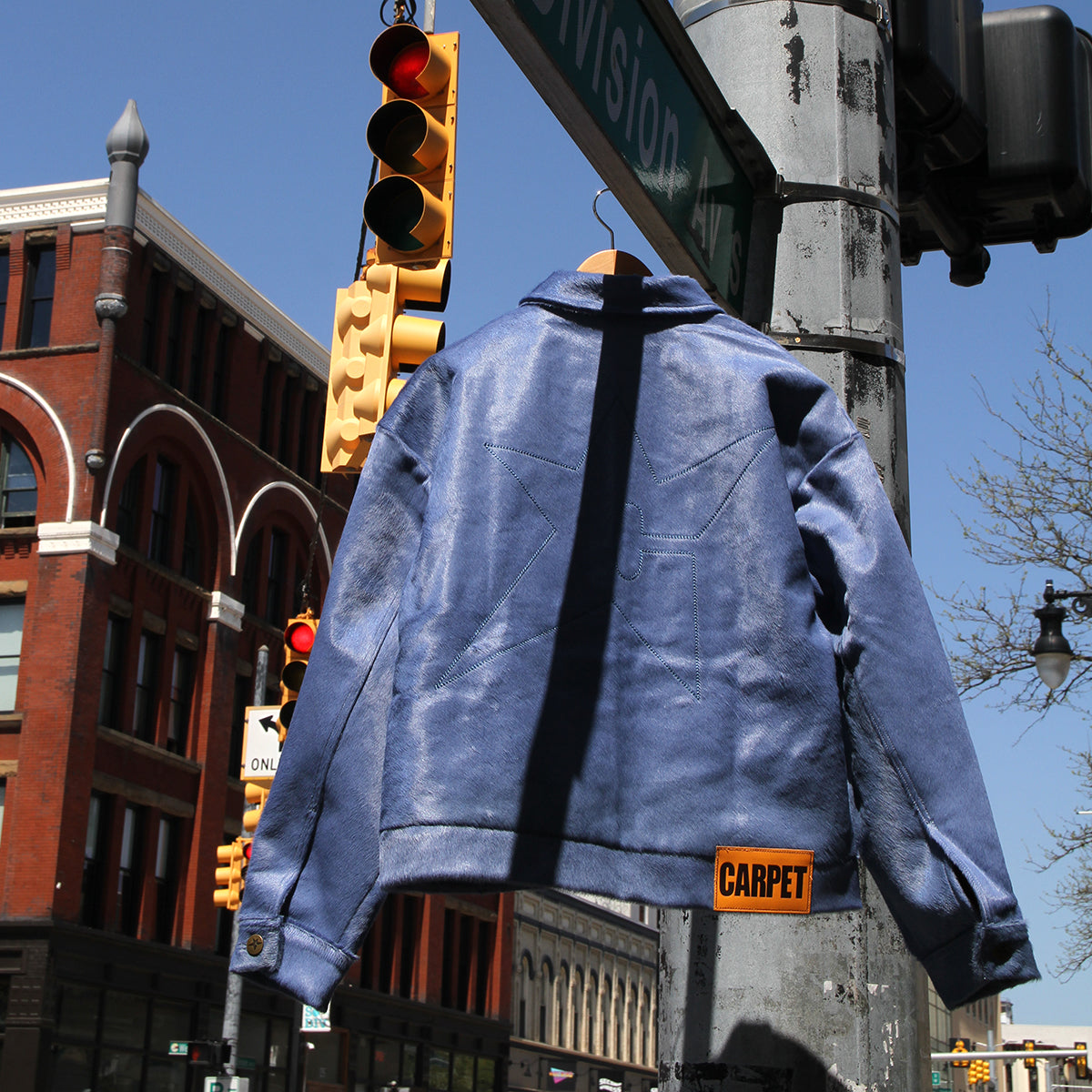 Carpet Company - Horsehair Work Jacket
Color : Blue