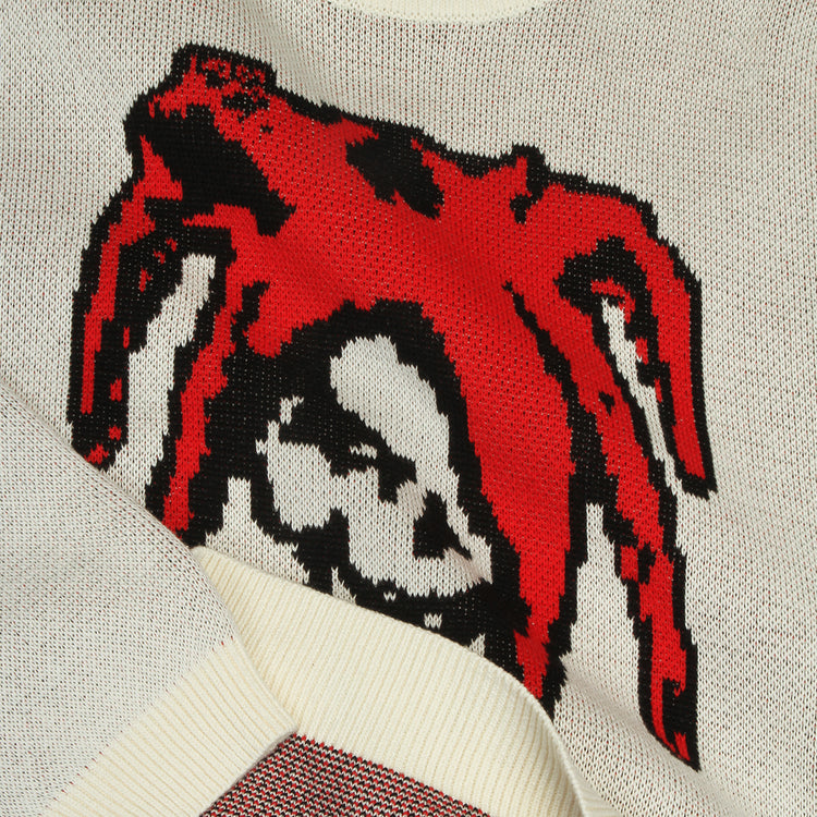 Carpet Company - Jester Knit Sweater
Color : Cream