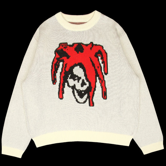 Carpet Company - Jester Knit Sweater
Color : Cream