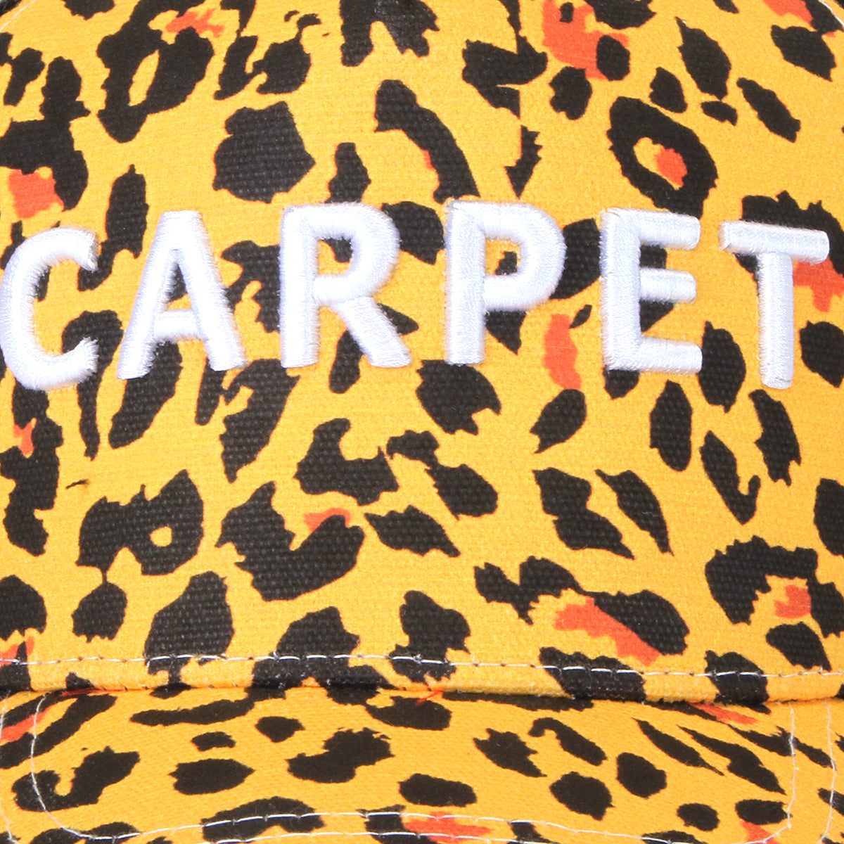 Carpet Company - Cheetah Trucker Hat
Color : Black / Cheetah