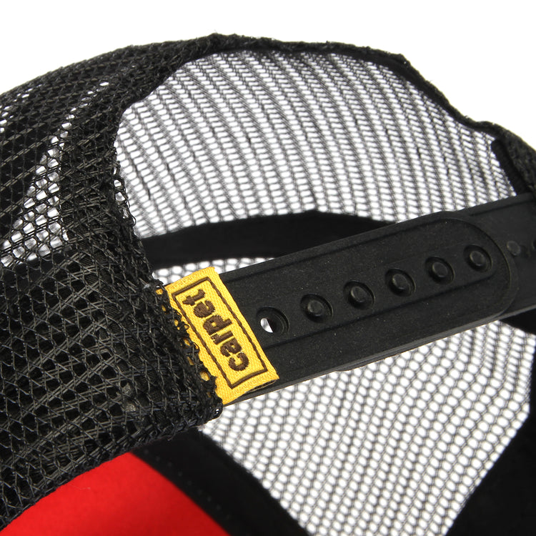 Carpet Company - Cheetah Trucker Hat
Color : Black / Cheetah