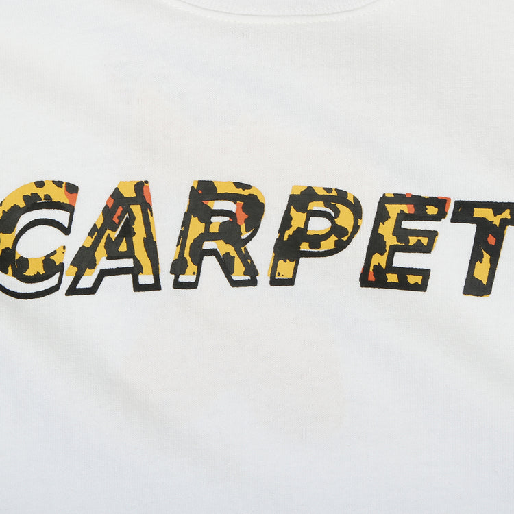 Carpet Company - Misprint Cheetah T-Shirt
Color : White