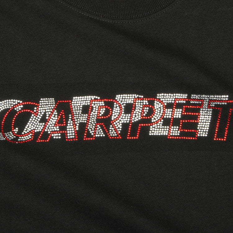 Carpet Company - Misprint Rhinestone T-Shirt
Color : Black