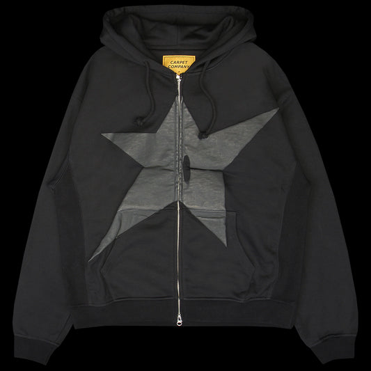 Carpet Company - Puff Print Zip Hoodie
Color : Black