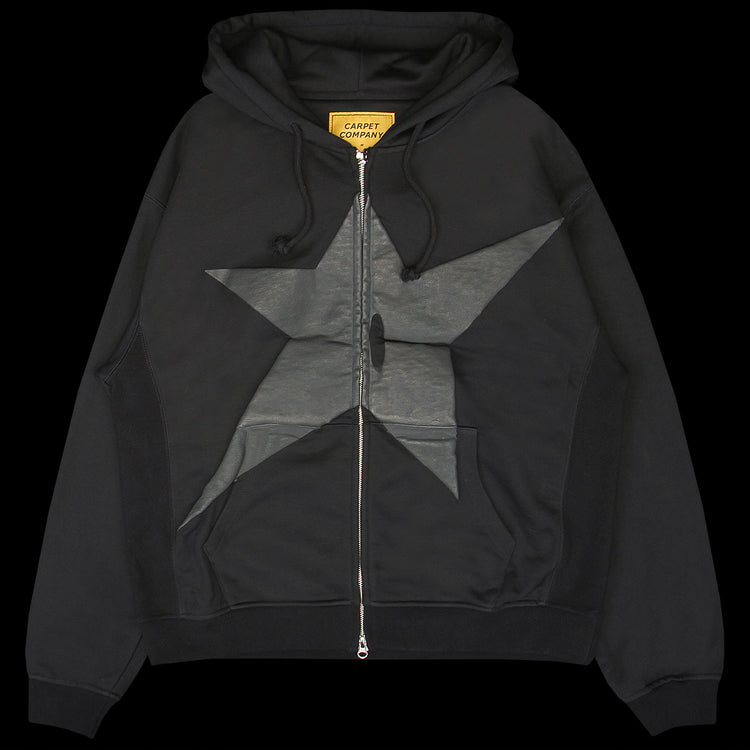 Carpet Company - Puff Print Zip Hoodie
Color : Black