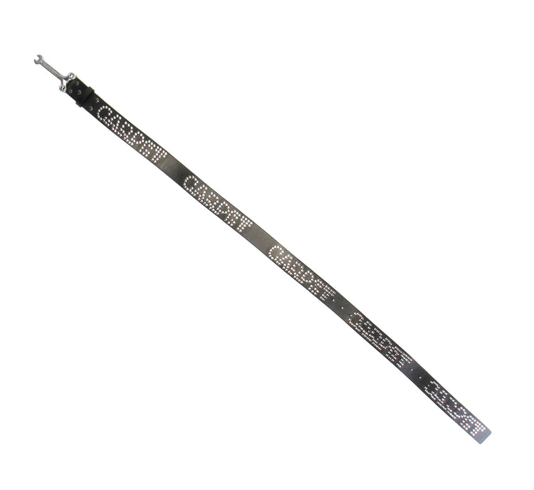 Carpet Company - Riveted Leather Belt
Color : Black