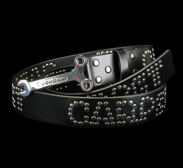 Carpet Company - Riveted Leather Belt
Color : Black