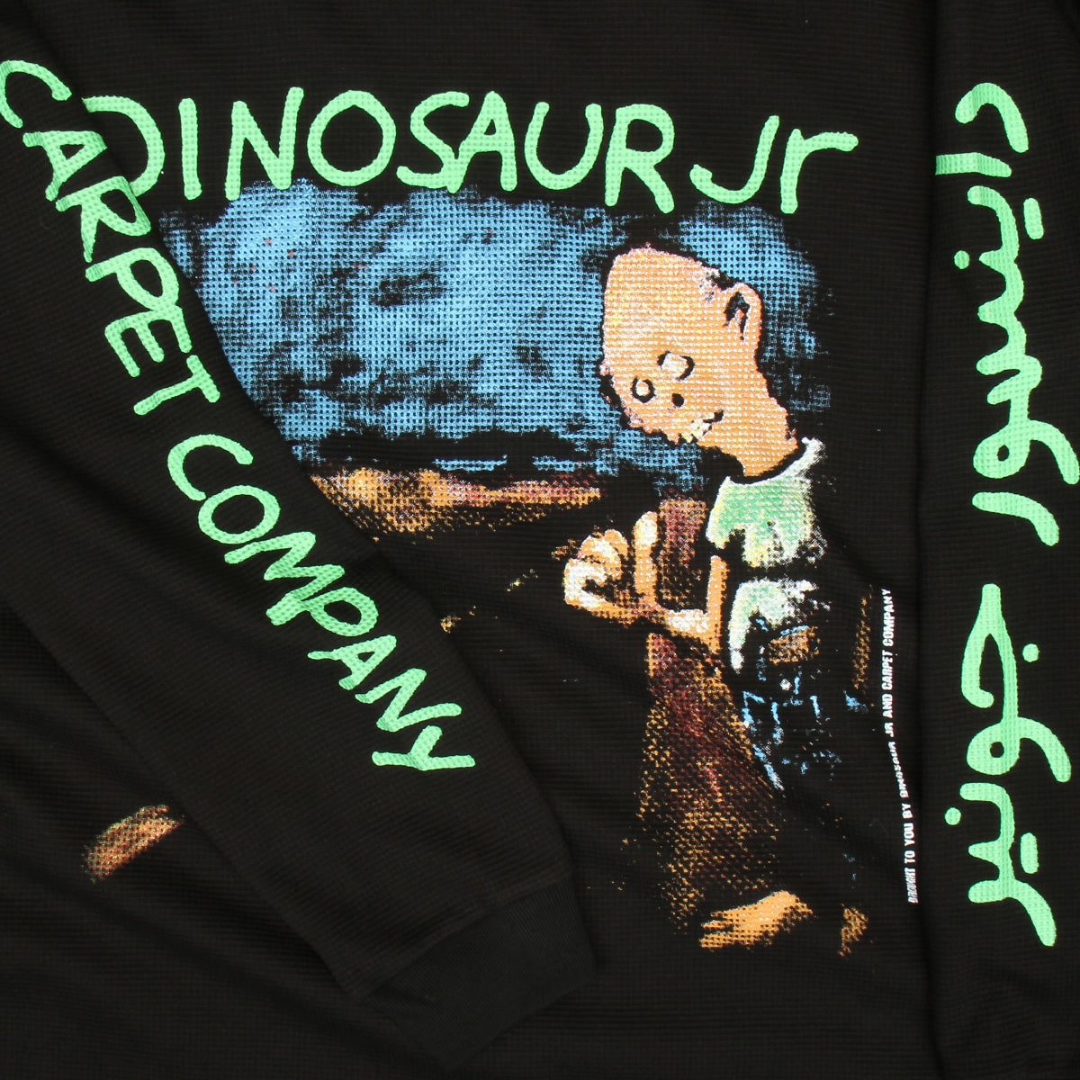 Carpet Company - Dinosaur Jr. Where You Been L/S Thermal
Color : Black