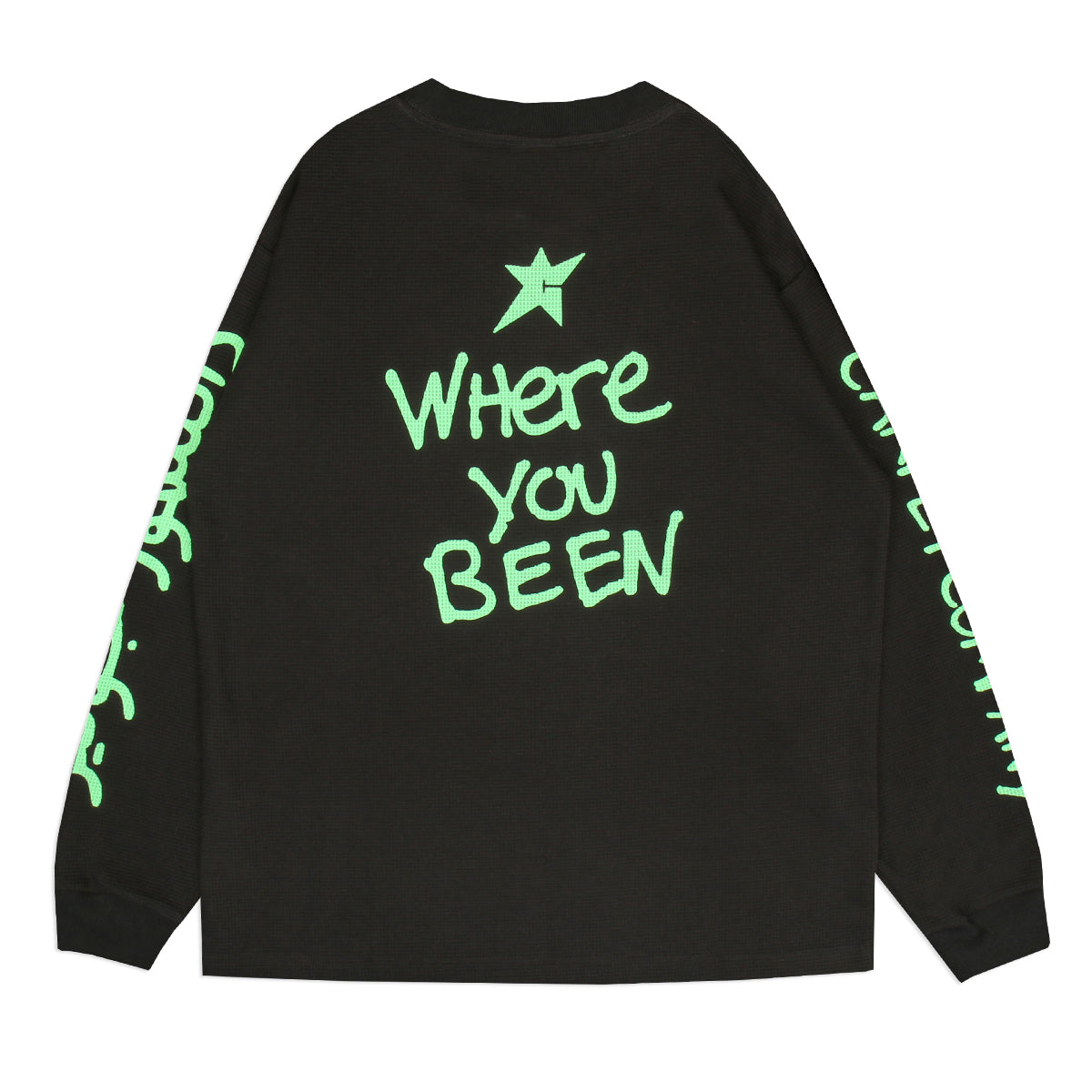 Carpet Company - Dinosaur Jr. Where You Been L/S Thermal
Color : Black