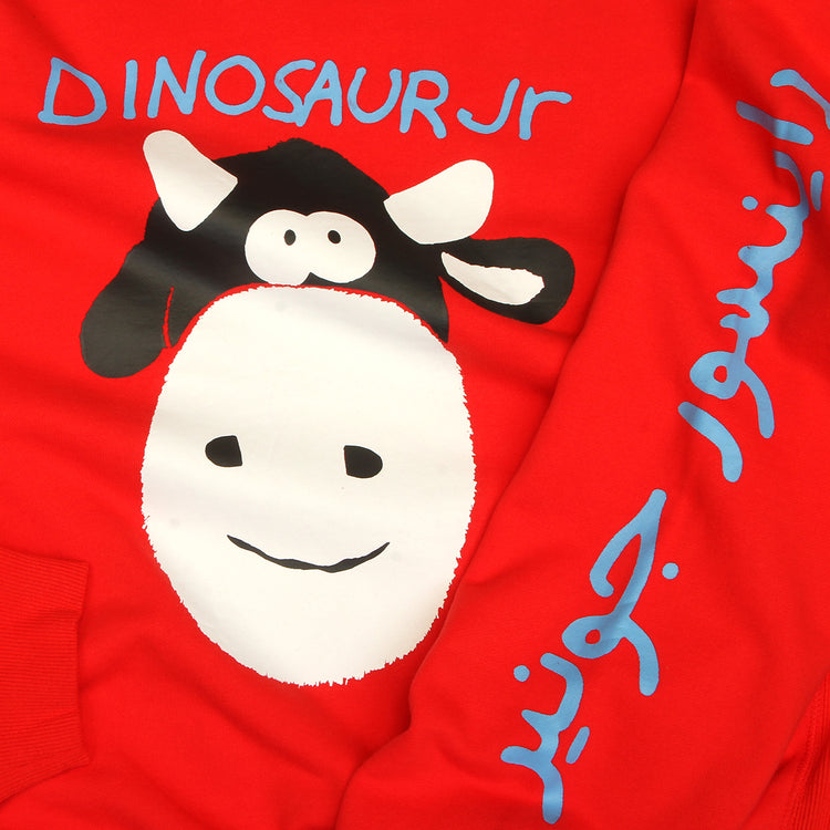 Carpet Company - Dinosaur Jr. Cow Crewneck
Color : Red