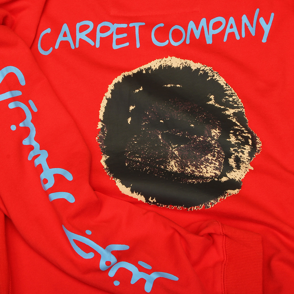 Carpet Company - Dinosaur Jr. Cow Crewneck
Color : Red