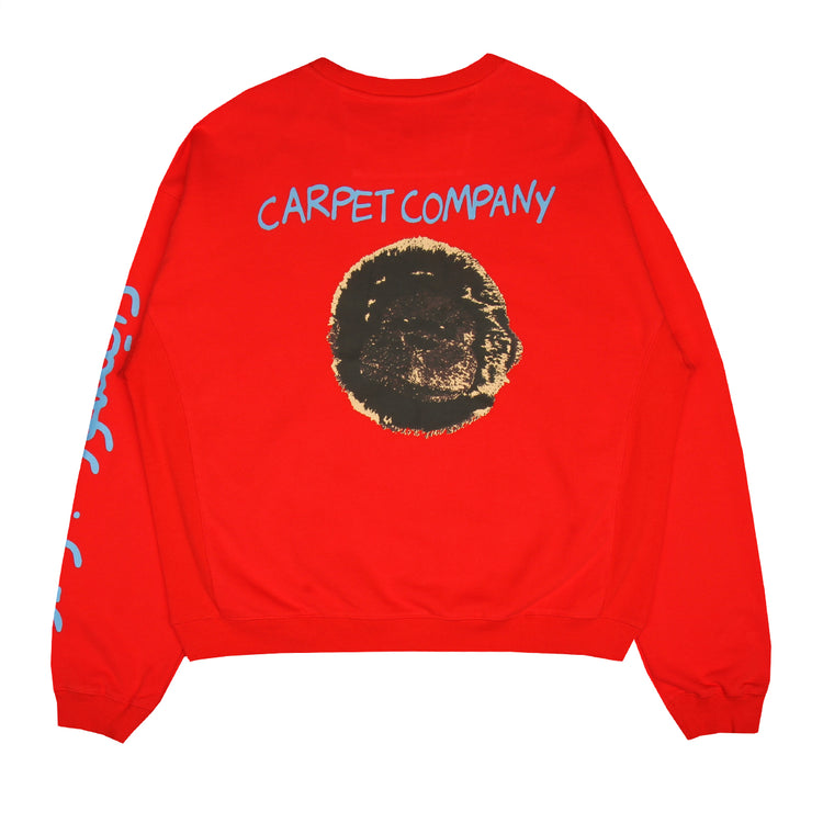 Carpet Company - Dinosaur Jr. Cow Crewneck
Color : Red
