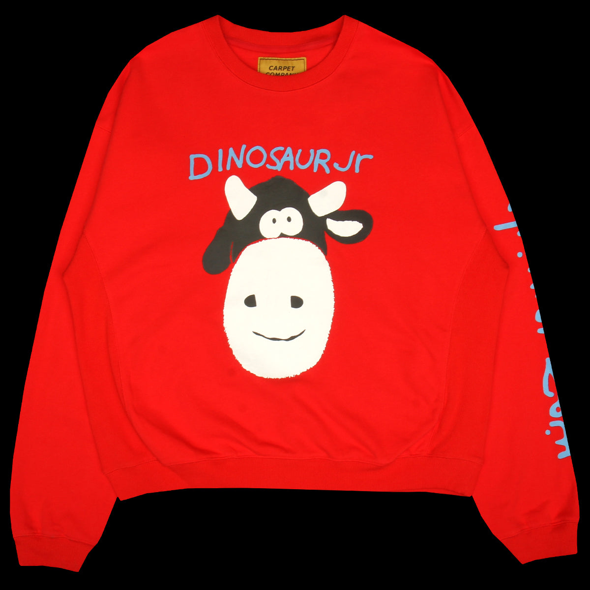 Carpet Company - Dinosaur Jr. Cow Crewneck
Color : Red