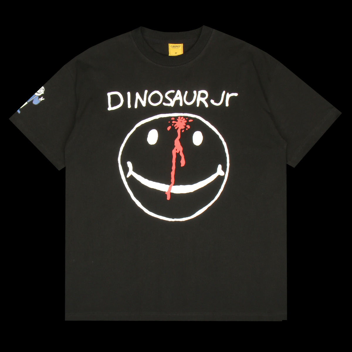 Carpet Company - Dinosaur Jr. Smiley T-Shirt
Color : Black