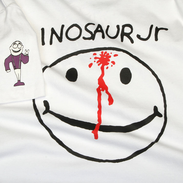 Carpet Company - Dinosaur Jr. Smiley T-Shirt
Color : White