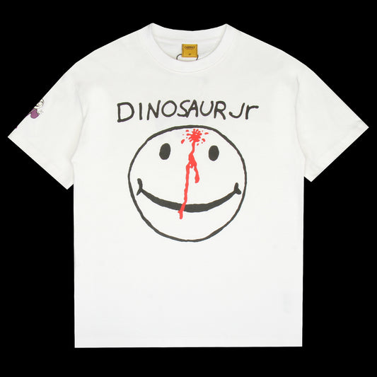 Carpet Company - Dinosaur Jr. Smiley T-Shirt
Color : White
