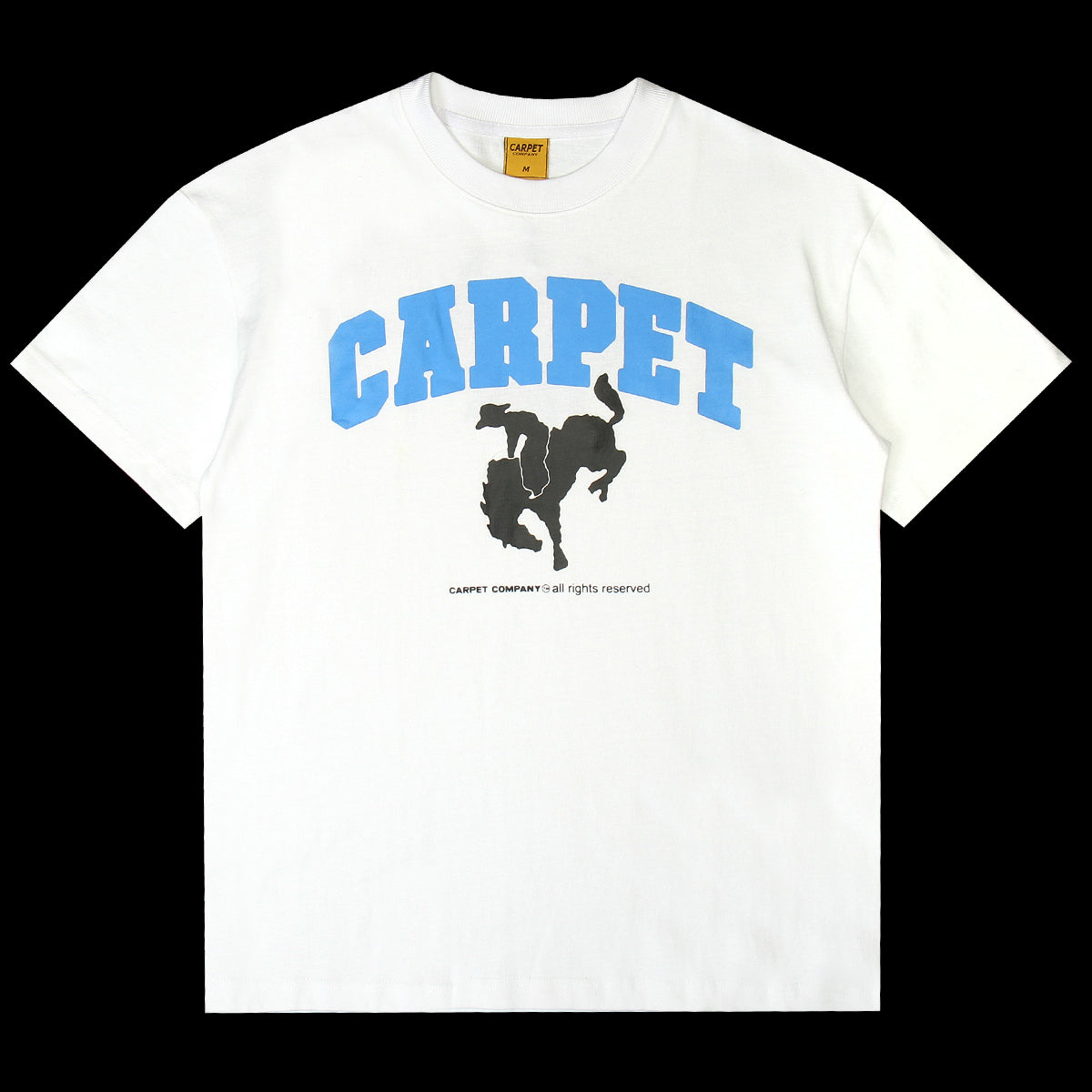 Carpet Company / Cowboy T-Shirt
Color : White