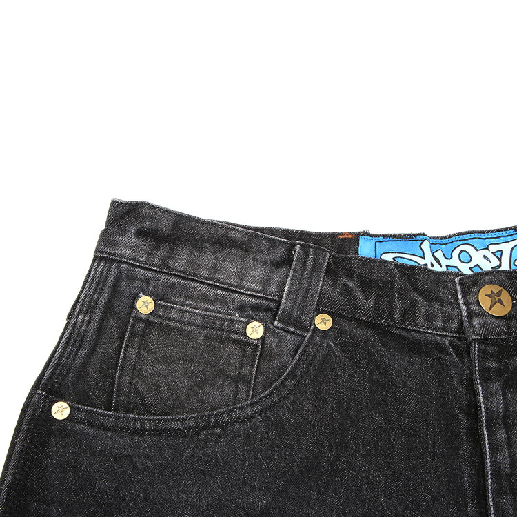 Carpet Company | C-Star Stitch Denim
Color : Black