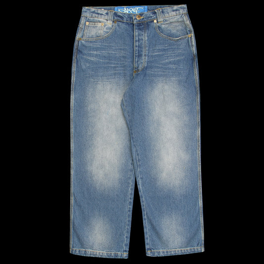 Carpet Company | C-Star Stitch Denim
Color : Faded Blue