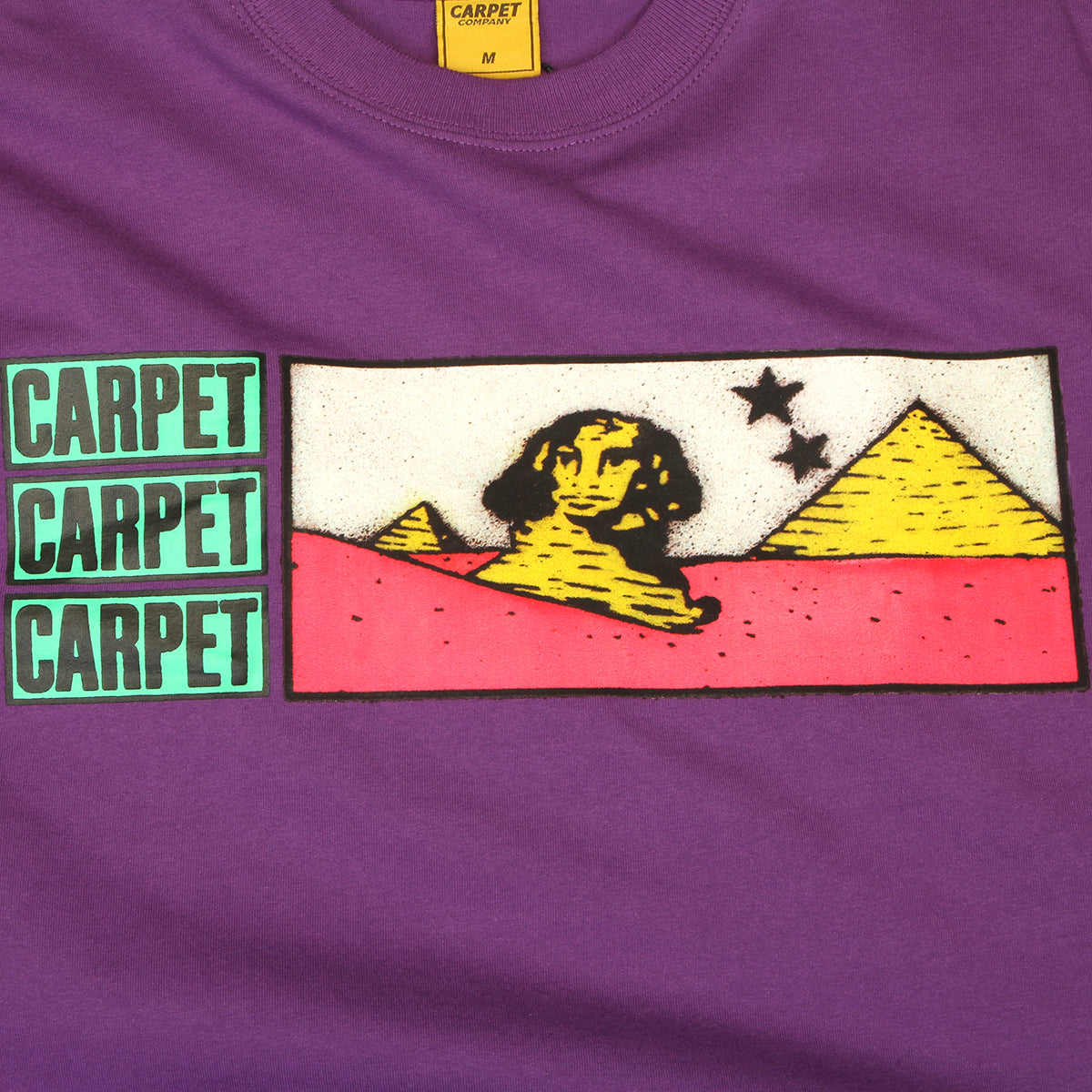 Carpet Company - Pyramid T-Shirt
Color : Purple