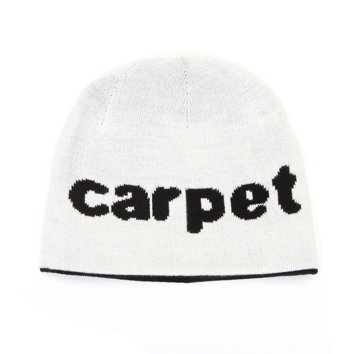 Carpet Company | Reversible Beanie
Color : Black / White