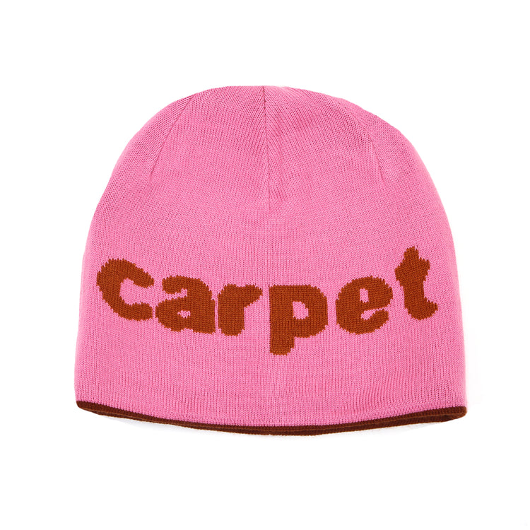 Carpet Company | Reversible Beanie
Color : Brown / Pink