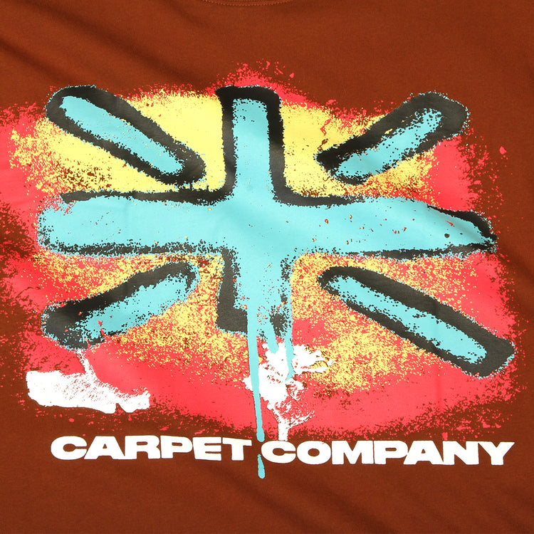 Carpet Company - Flag T-Shirt
Color : Brown