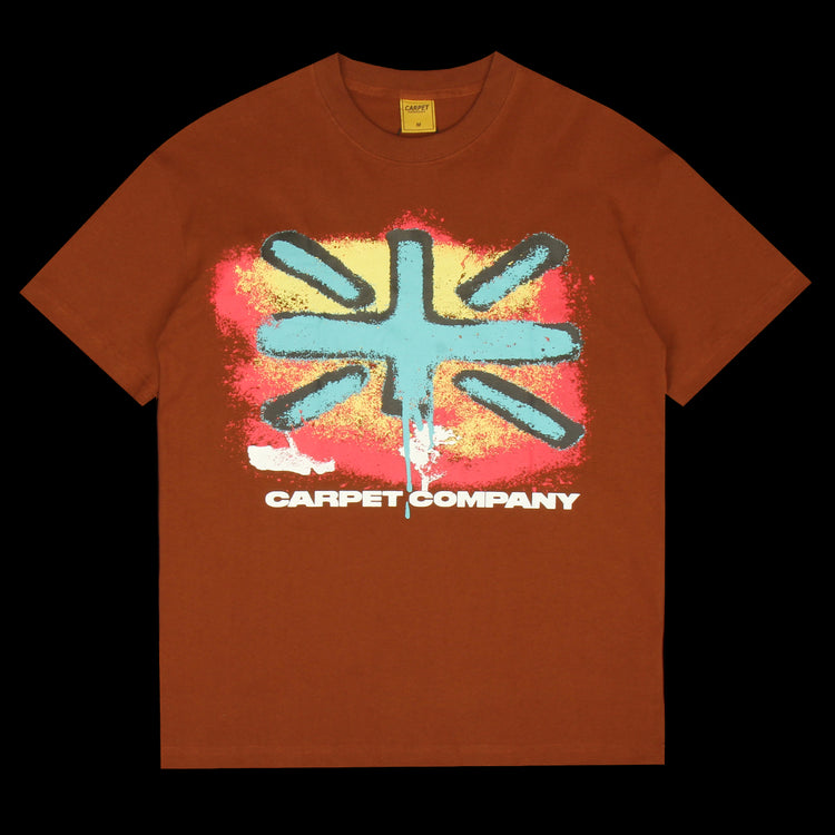 Carpet Company - Flag T-Shirt
Color : Brown