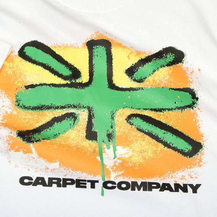 Carpet Company - Flag T-Shirt
Color : White