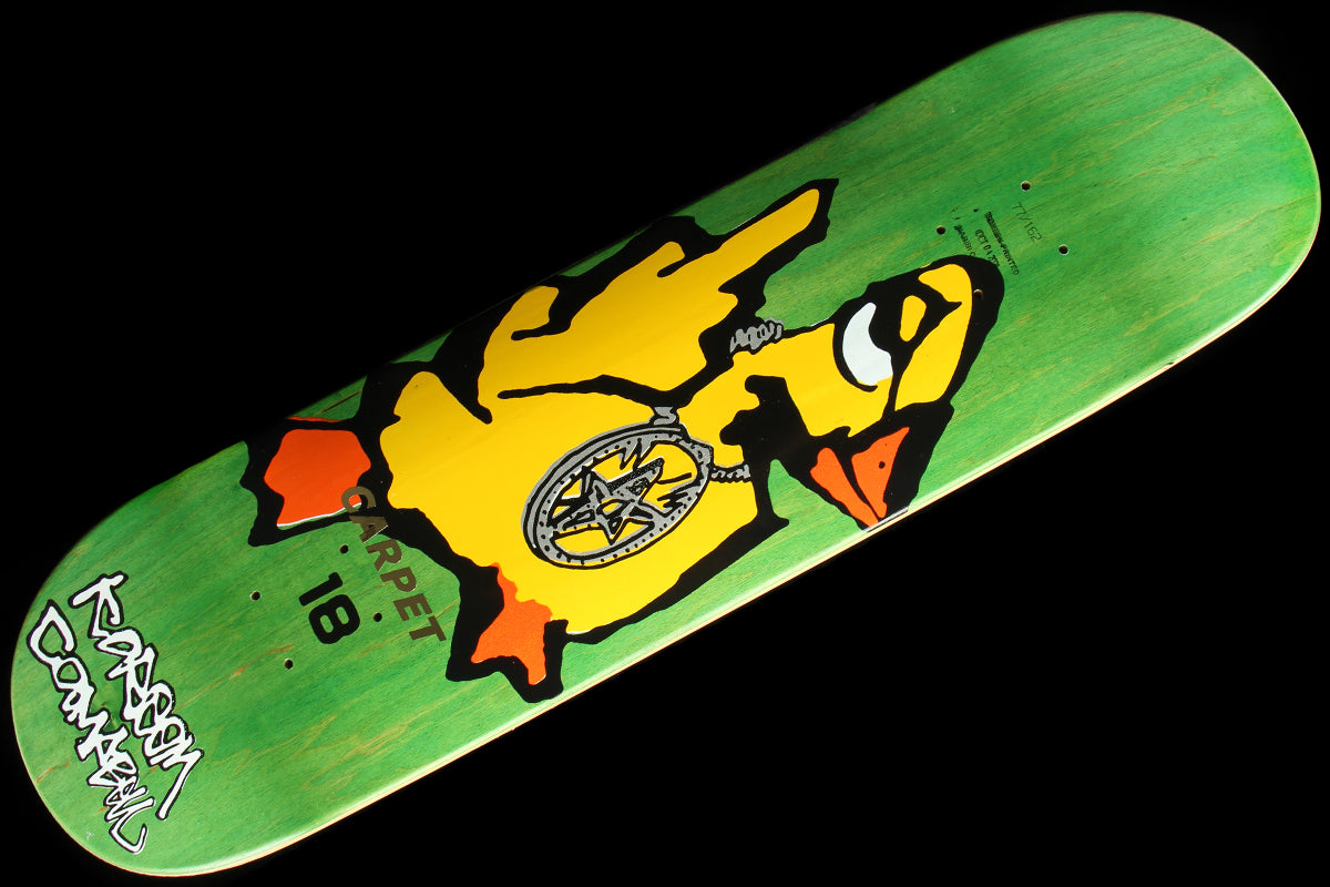 Carpet Company | Kareem Campbell - Duck You Deck
Sizes : 8.38"
Color : Green