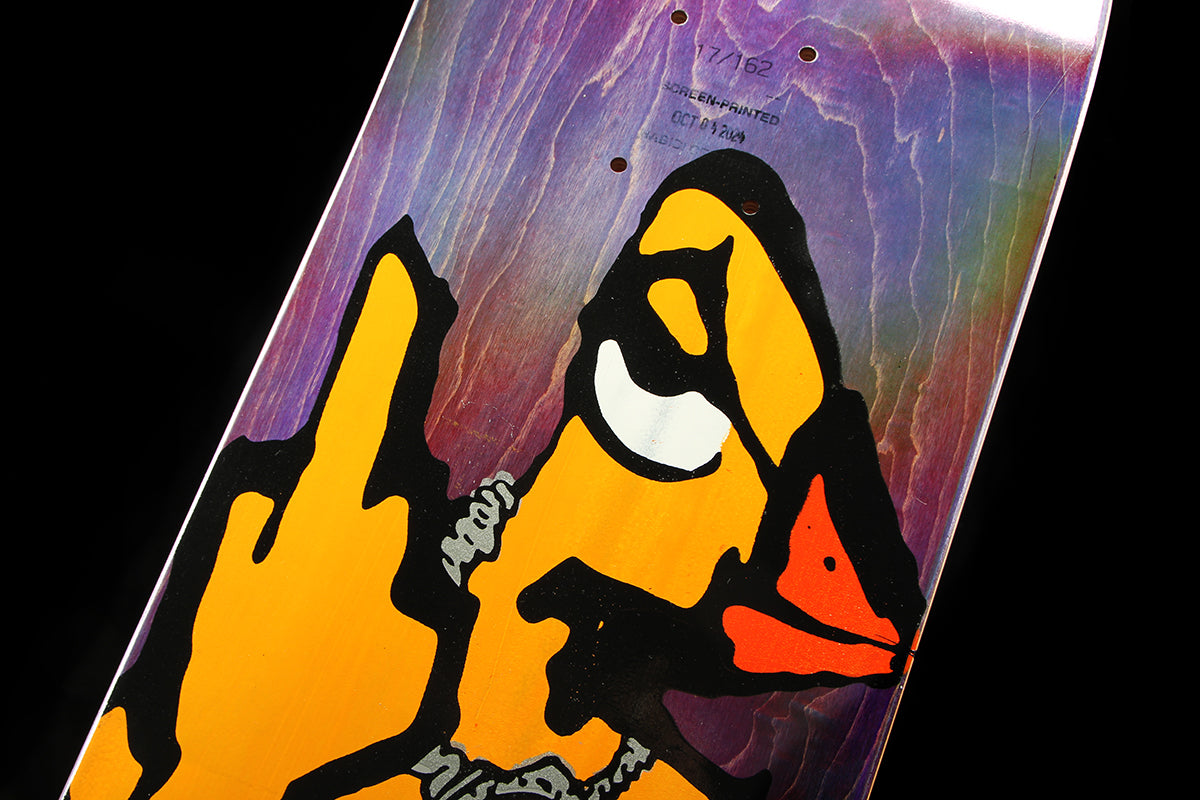 Carpet Company | Kareem Campbell - Duck You Deck
Sizes : 8.25"
Color : Purple with Pearled finish