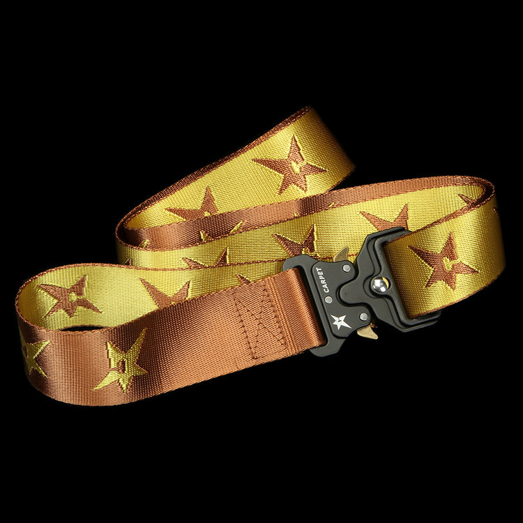 Carpet Company | Woven Belt
Color : Brown / Yellow