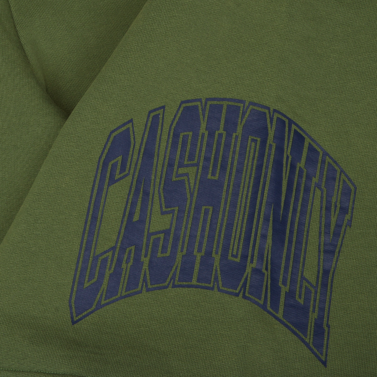 Cash Only - Bench Fleece Shorts
Color : Washed Forest Green