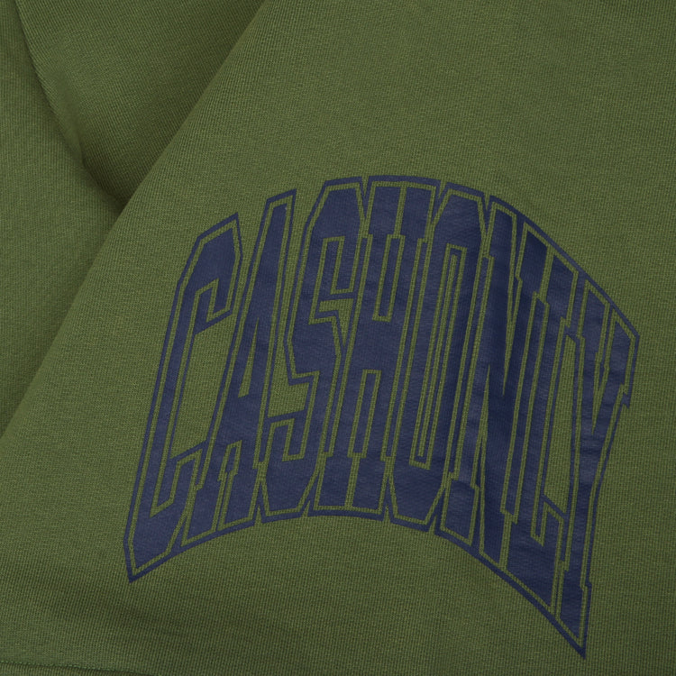 Cash Only - Bench Fleece Shorts
Color : Washed Forest Green