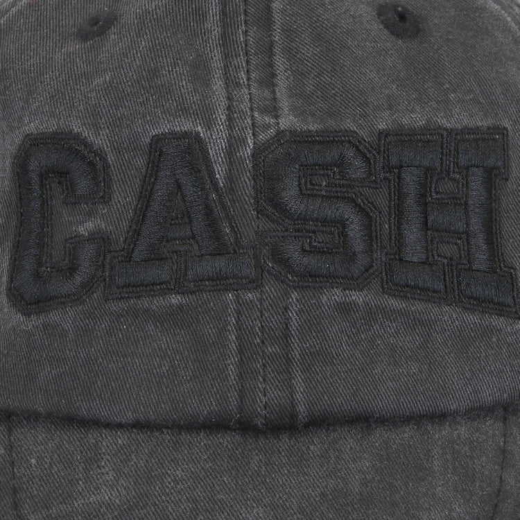 Cash Only - Campus 6 Panel Hat
Color : Washed Black