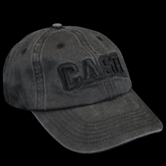 Cash Only - Campus 6 Panel Hat
Color : Washed Black