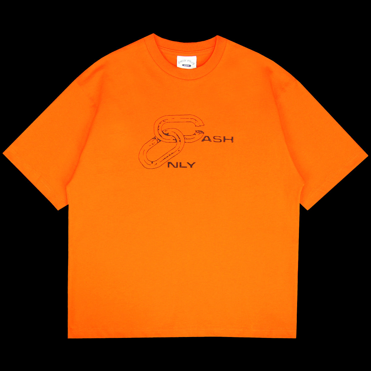 Cash Only - Chain T-Shirt
Color : Orange