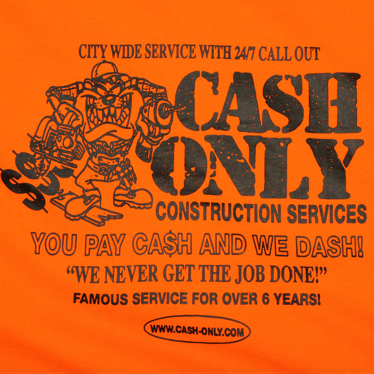 Cash Only - Dash T-Shirt
Color : Orange