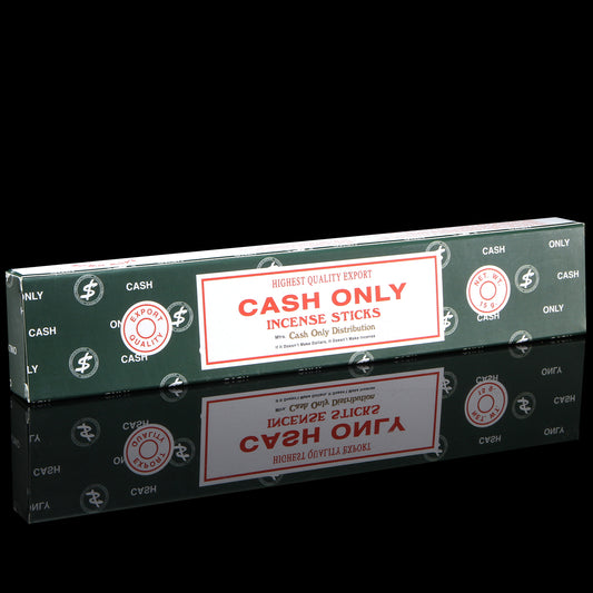 Cash Only - Incense Sticks
Color : Nag Champa