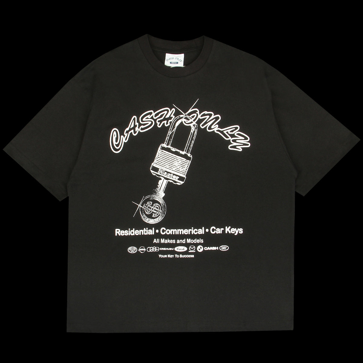 Cash Only - Locksmith T-Shirt
Color : Black