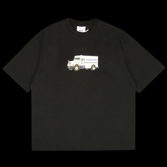 Cash Only - Money Truck T-Shirt
Color : Black