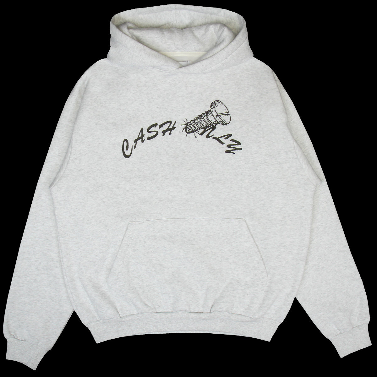 Cash Only - Screw Logo Pullover Hoodie
Color : Ash