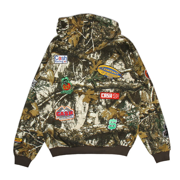 Cash Only - Service Zip-Thru Hoodie
Color : Foliage Camo